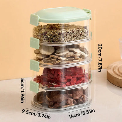Multi-Layer Storage Containers Box