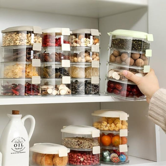 Multi-Layer Storage Containers Box