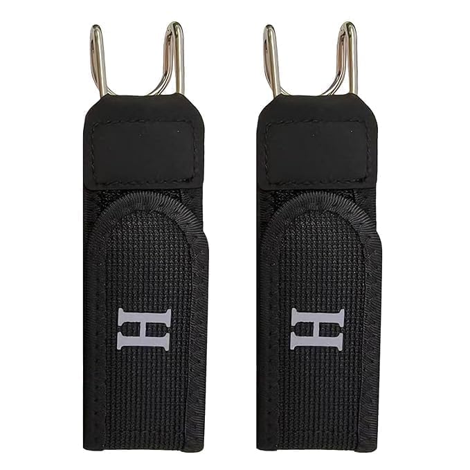 Tactical metal hook with elastic belt