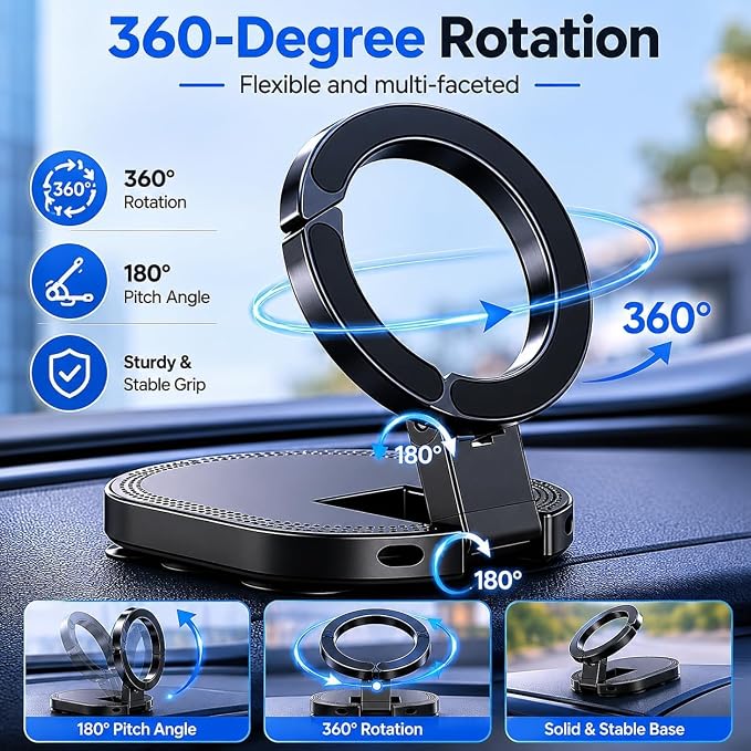 3 in 1 Magnetic Phone Holder
