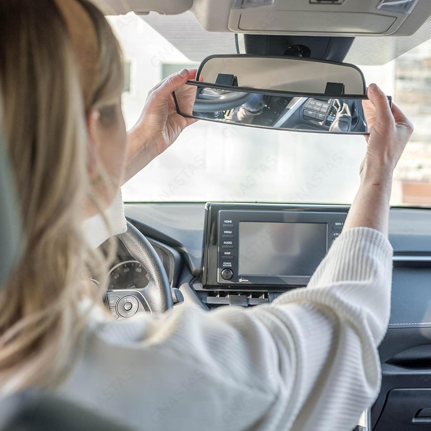 3D Car Rear View Mirror | Ultra wide angle view