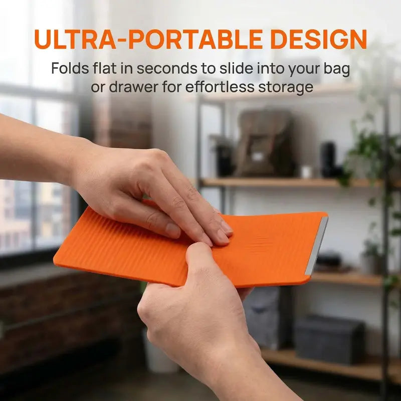 Orange Magic foldable flexible silicone stand