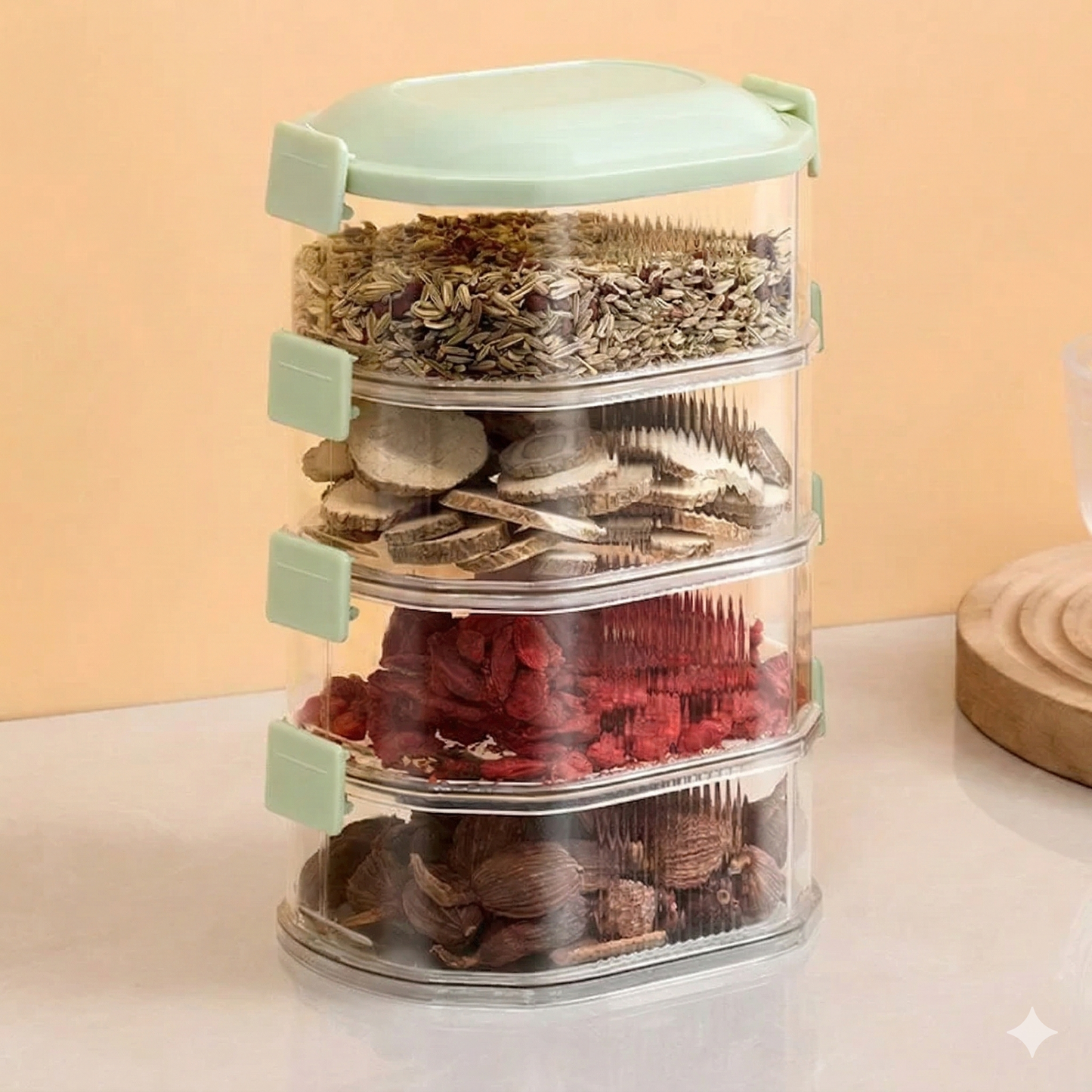 Multi-Layer Storage Containers Box