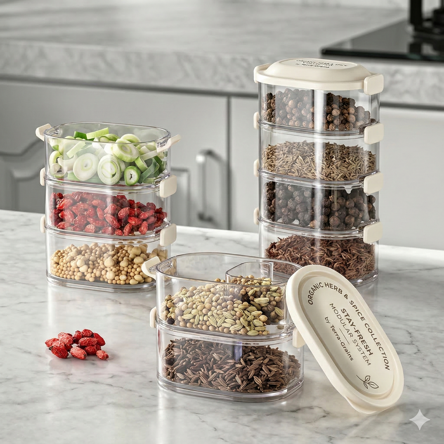 Multi-Layer Storage Containers Box