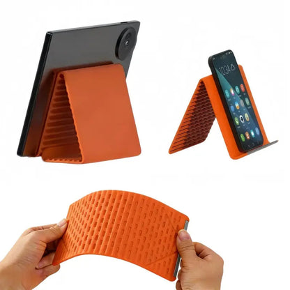 Orange Magic foldable flexible silicone stand