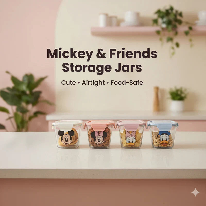 Mickey & Friends Storage Jars